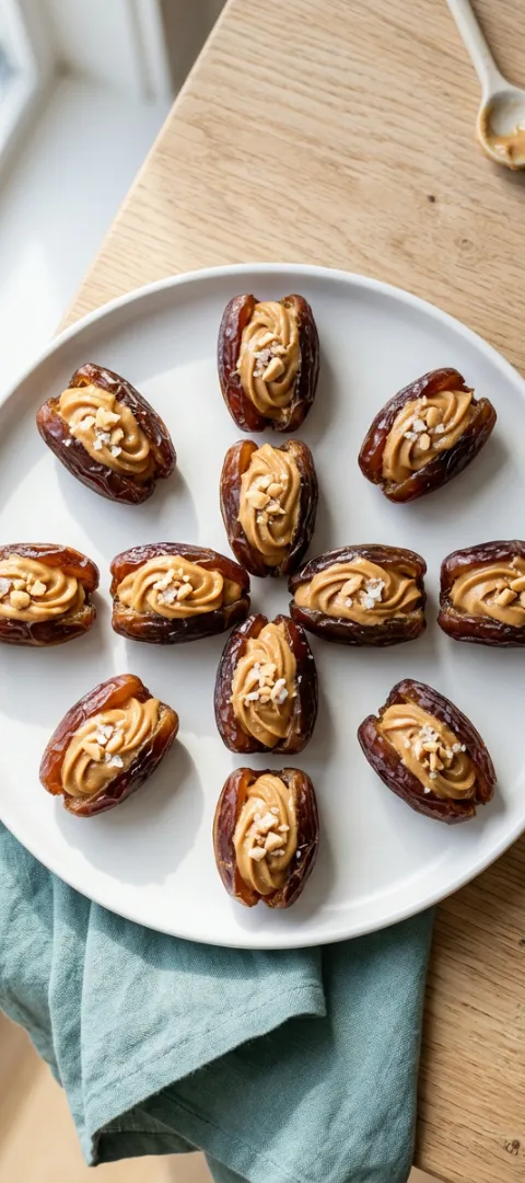 Dates & Peanut Butter