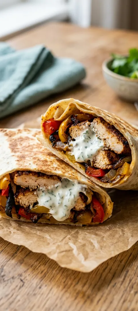 Chicken Fajita Wrap